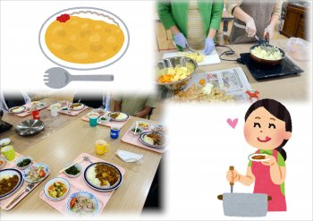 おいしくなーれ♪カレー作り