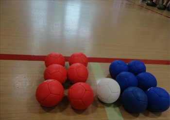 白に近づけ～～ボッチャ大会○●○●