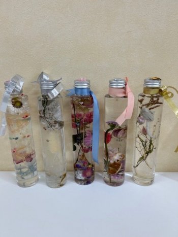 ハーバリウムを作ろう