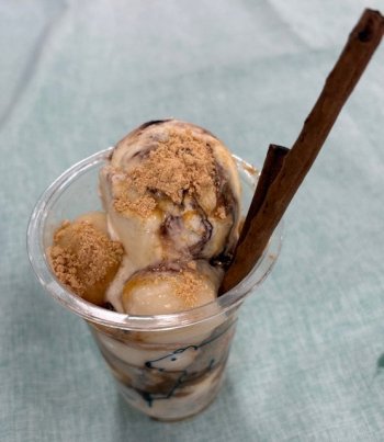 和風パフェ作り