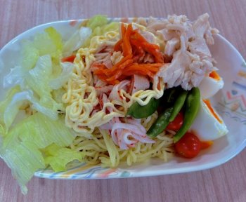 冷やし中華作り